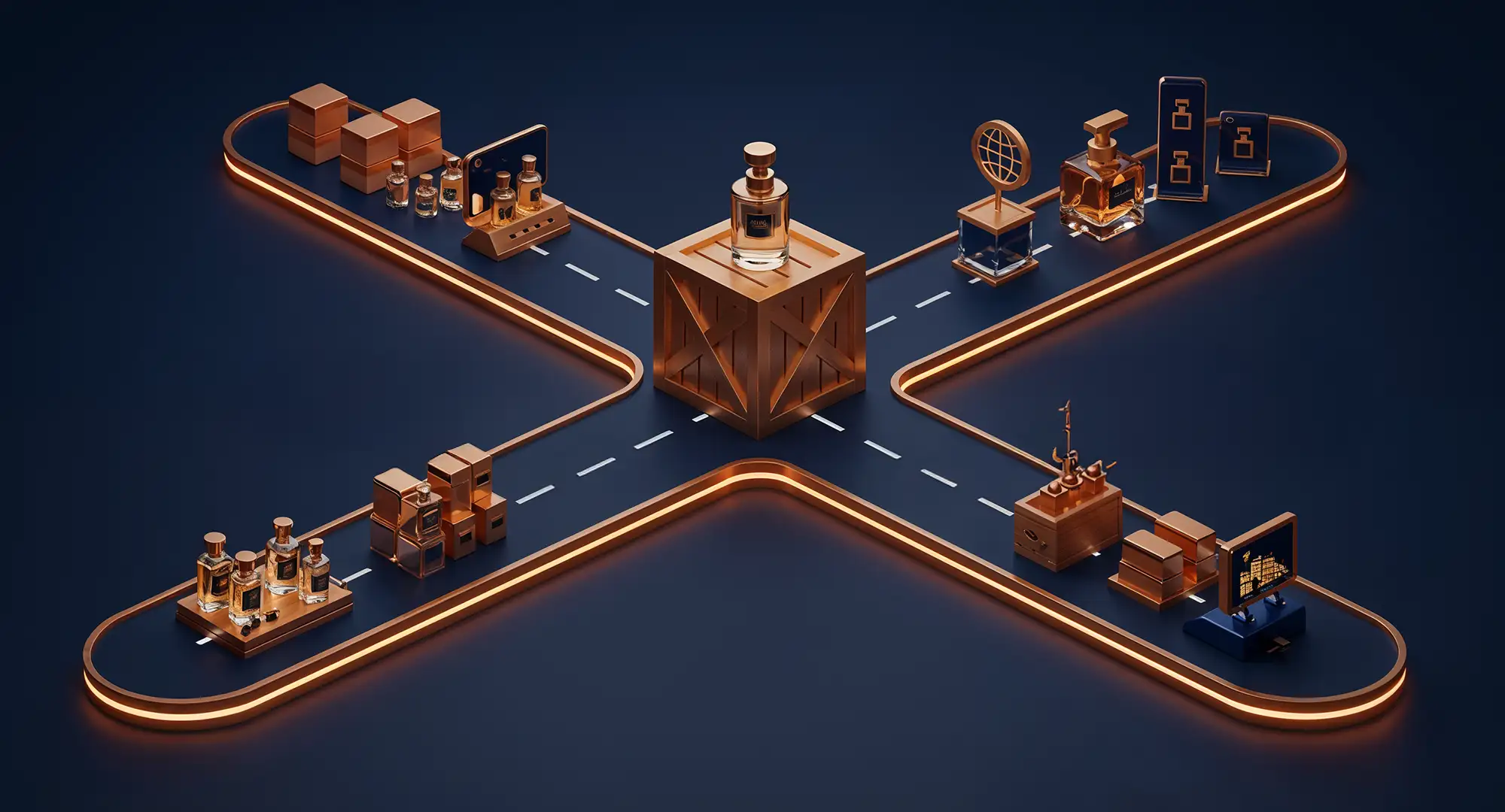 Map Your Movement: The Four Real-World Lanes for Perfume Goods